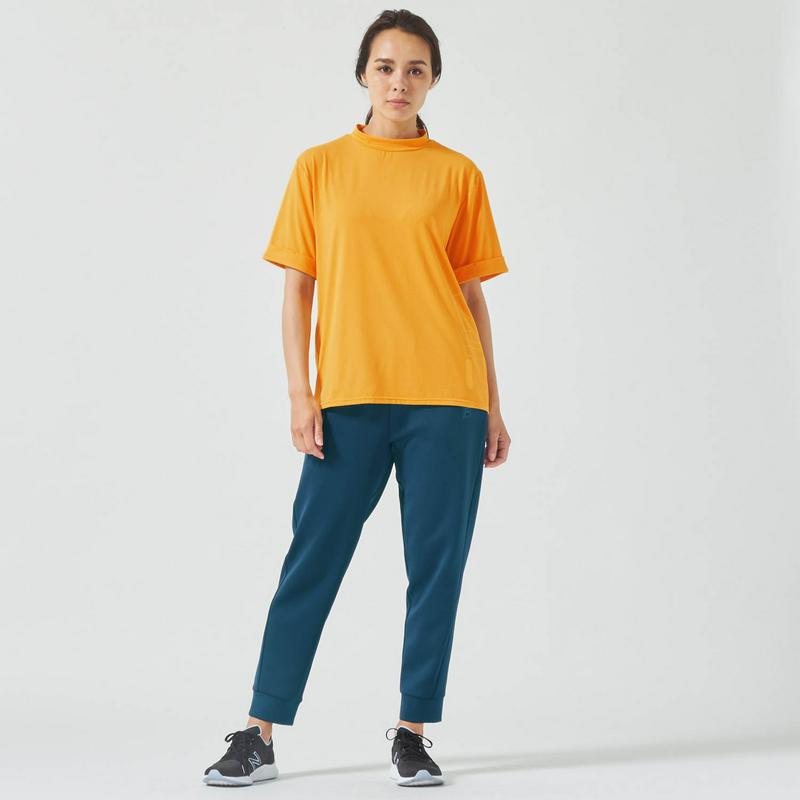 胸元安心のボトルネック袖ロールアップＴシャツ【ＵＶケア・吸汗速乾】（フィラ/FILA）