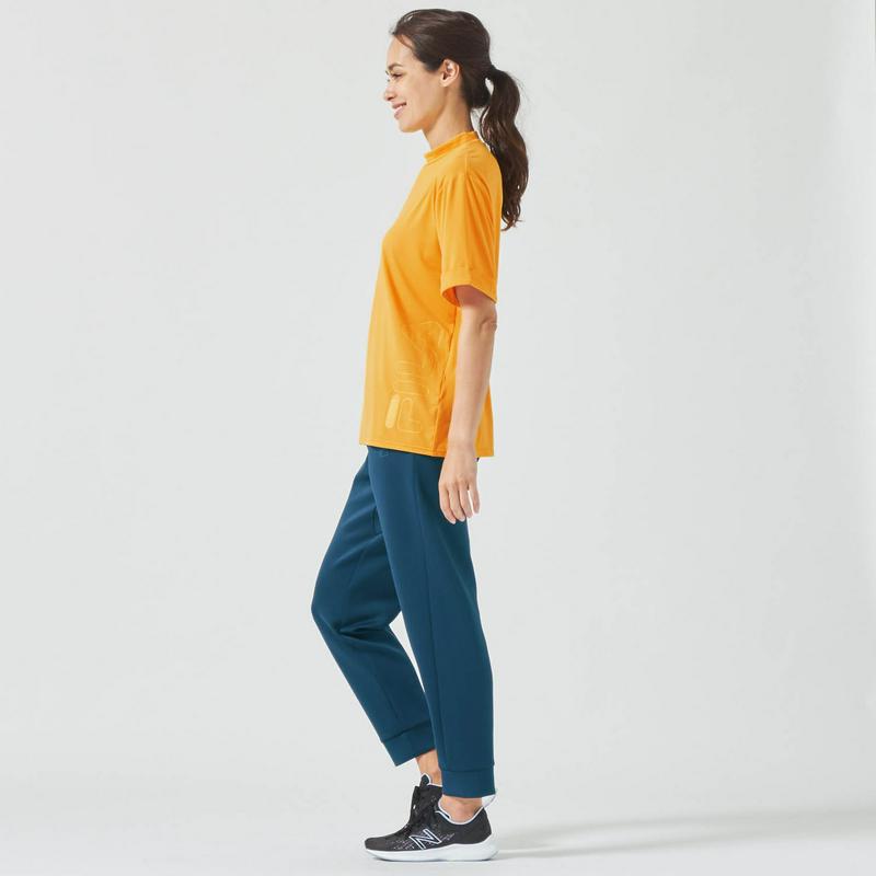 胸元安心のボトルネック袖ロールアップＴシャツ【ＵＶケア・吸汗速乾】（フィラ/FILA）