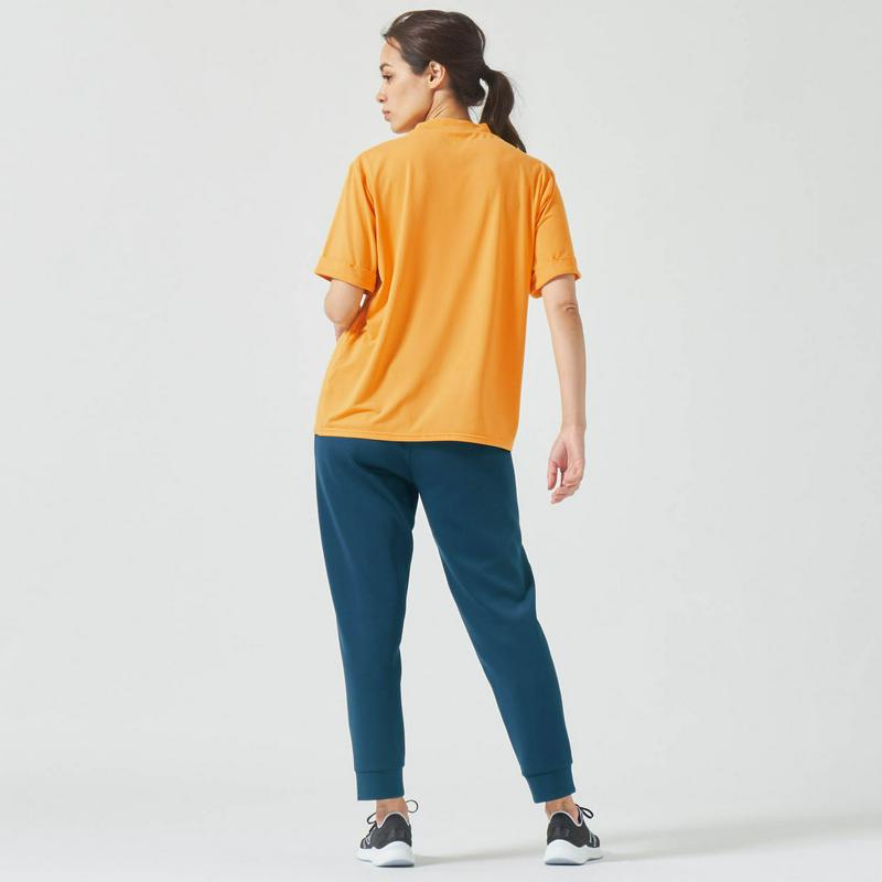 胸元安心のボトルネック袖ロールアップＴシャツ【ＵＶケア・吸汗速乾】（フィラ/FILA）
