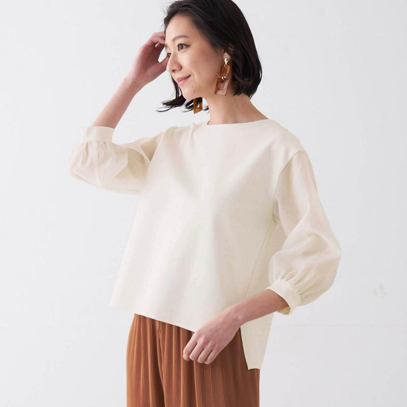 シアスリーブカットソー