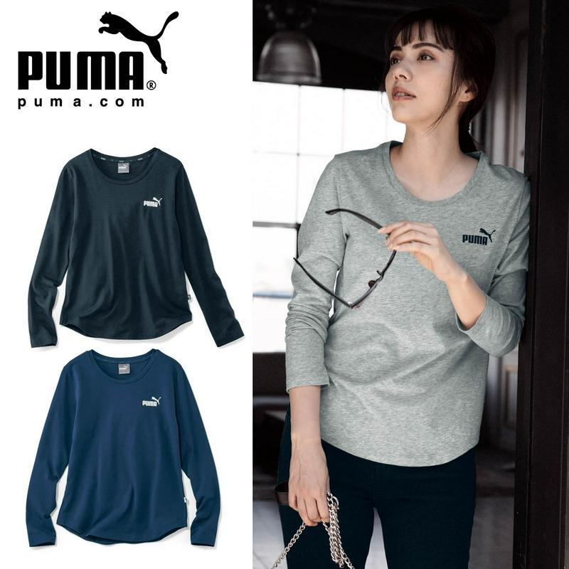 使いやすくて着回しやすい◎長袖Ｔシャツ（プーマ/PUMA）