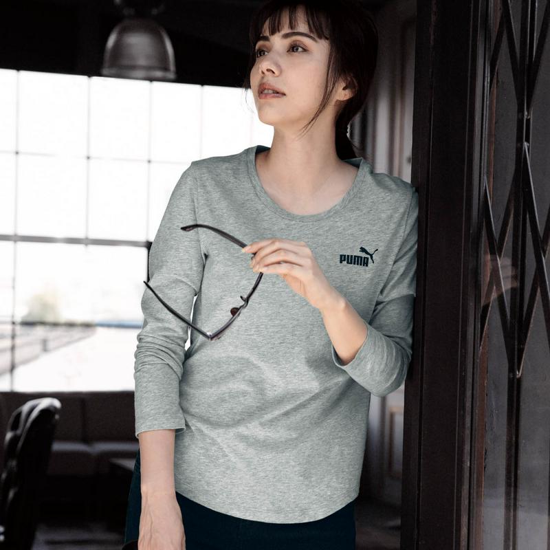 使いやすくて着回しやすい◎長袖Ｔシャツ（プーマ/PUMA）