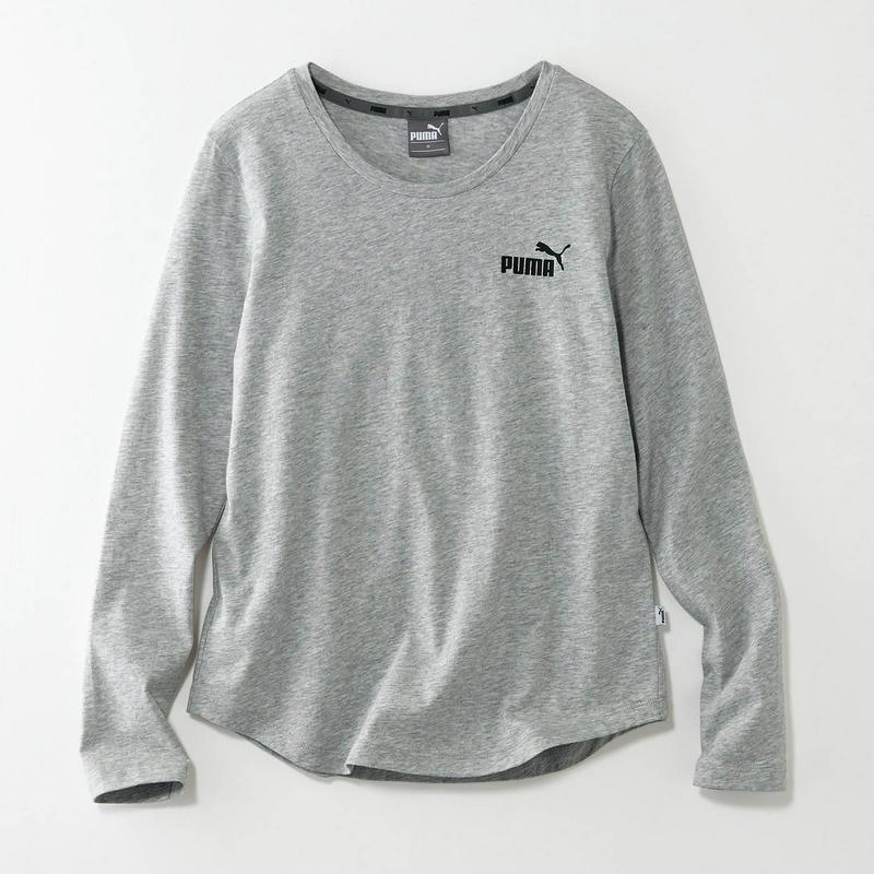 使いやすくて着回しやすい◎長袖Ｔシャツ（プーマ/PUMA）