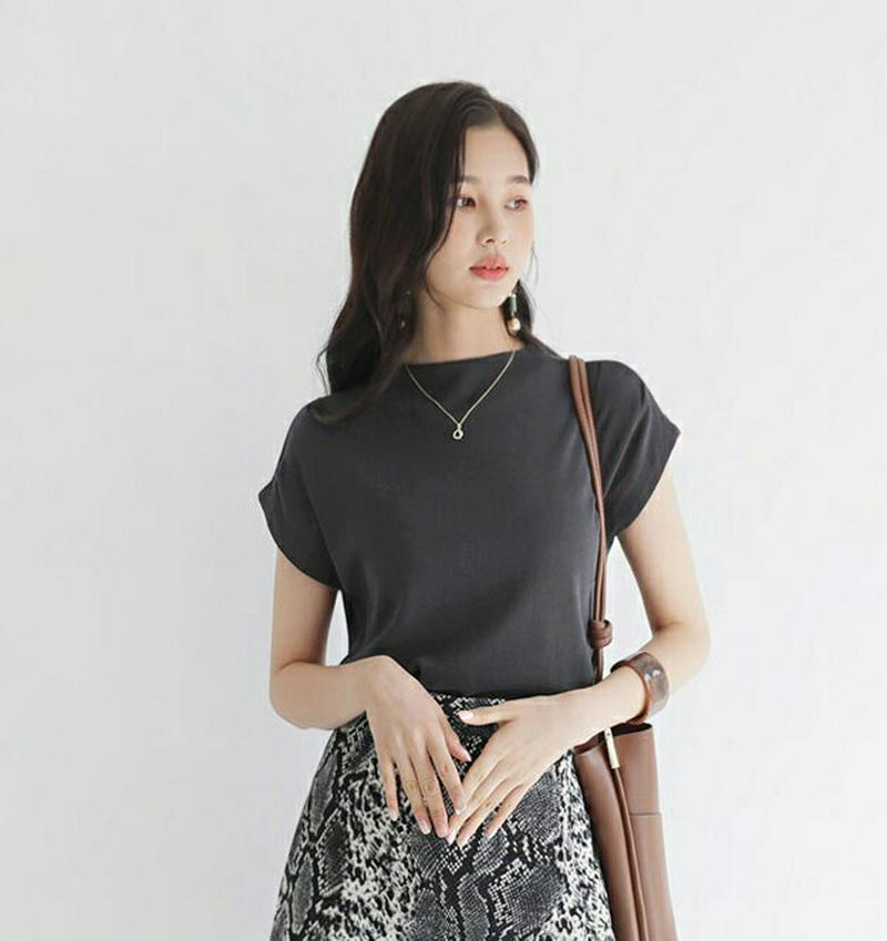 【新作10%OFF】ハーフネックニット・全5色・b47894 レディース【tops】【韓国 ファッション トップス ニット ニッ