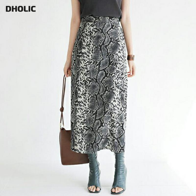 【新作10%OFF】パイソンスキンパターンスカート・全2色・b47909 レディース【sk】【韓国 ファッション ボトムス スカ