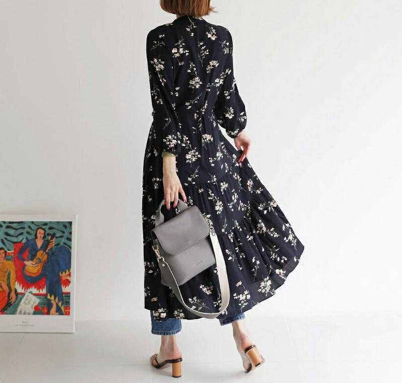 【新作10%OFF】ストラップ付フローラルワンピース・全2色・t47906 レディース【ops】【韓国 ファッション ワンピース