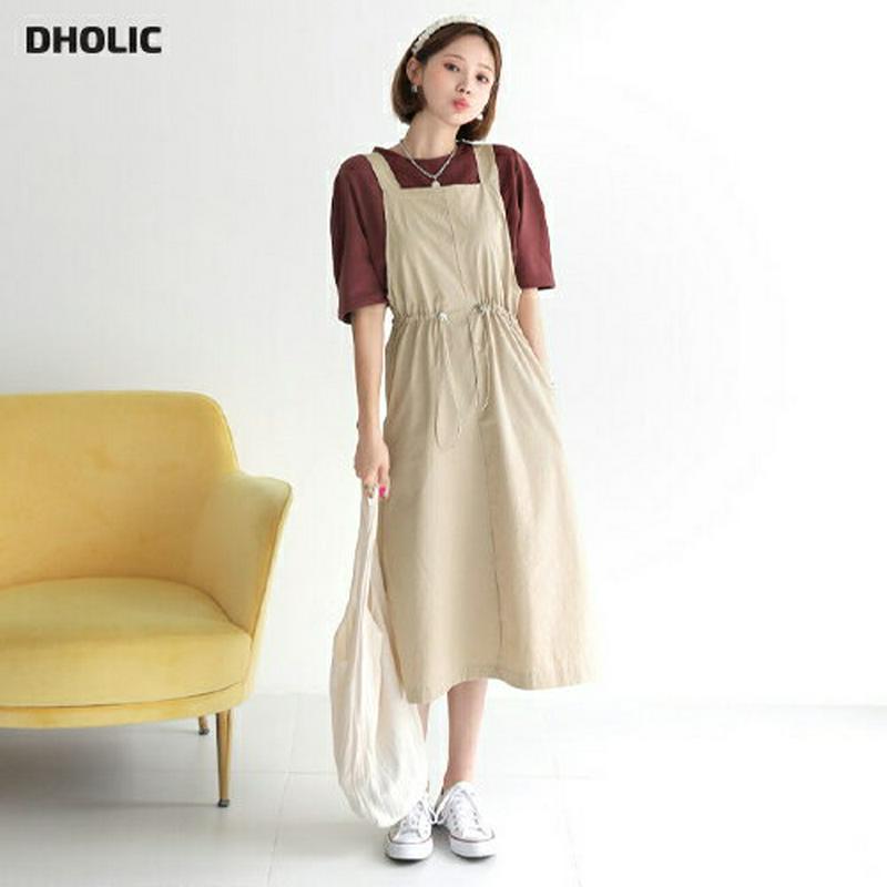 【新作10%OFF】ストリングノースリワンピース・全5色・b47904 レディース【ops】【韓国 ファッション ワンピース ロ