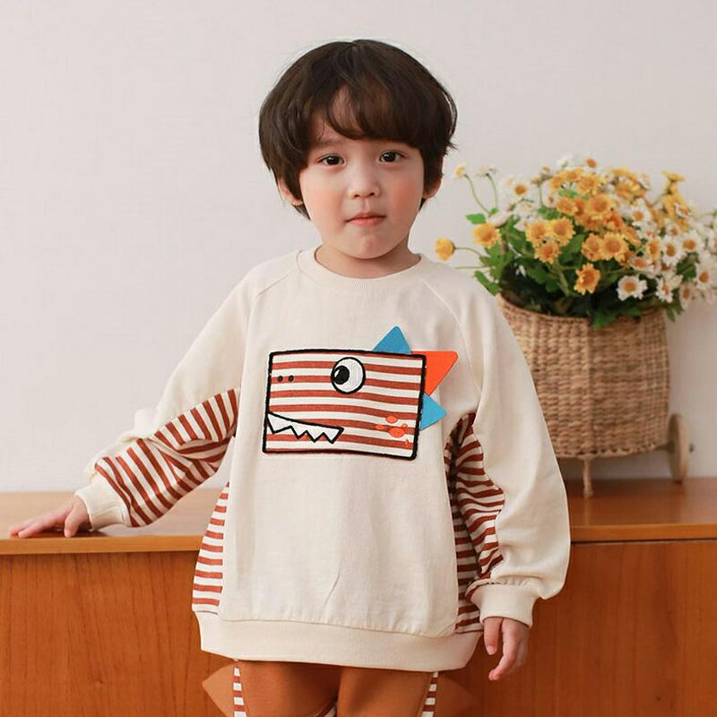 【新作10%OFF】スクエアダイナソースウェット・u04847 キッズ【3~8才】【tops】【トップス スウェット トレーナー