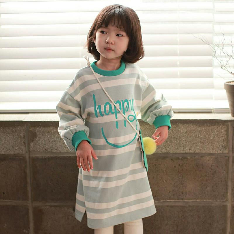 【新作10%OFF】フラワーバッグ付ボーダーワンピース・u04852 キッズ【3~8才】【ops】【ワンピース ミディ丈 ミディ