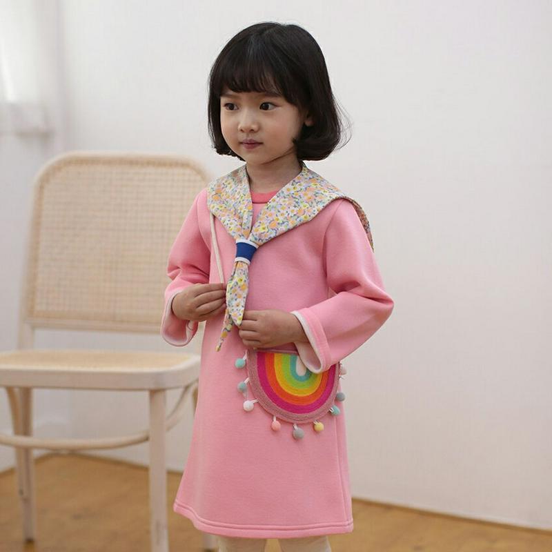 【新作10%OFF】花柄スカーフネックワンピース・u04831 キッズ【3~8才】【ops】【ワンピース ミディ丈 ミディワンピ