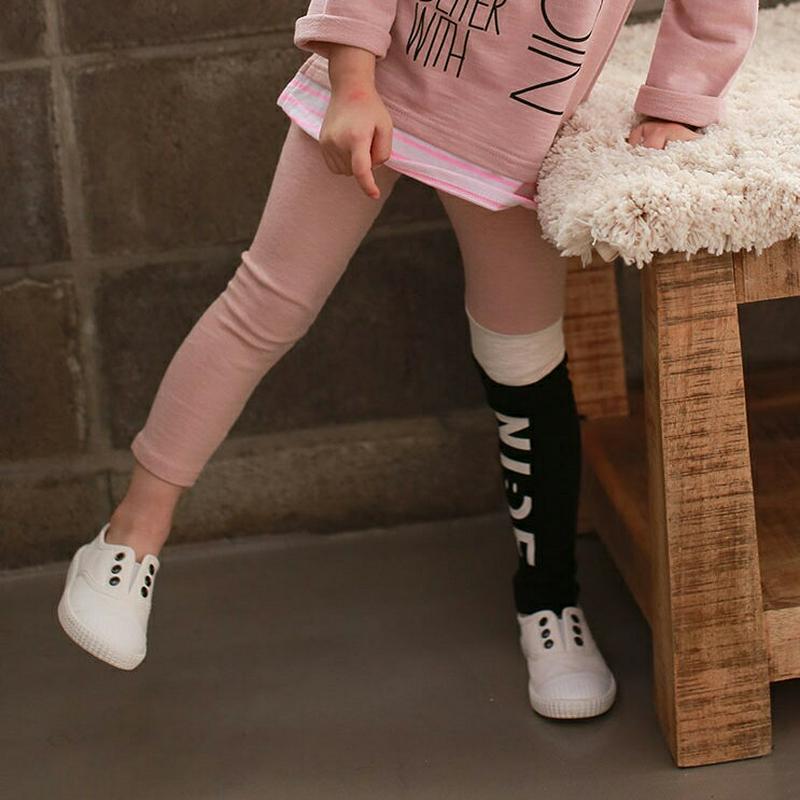 【新作10%OFF】NICEレタリングレギンス・u04823 キッズ【3~8才】【pt】【レギンス ロゴ レタリング ユニーク 