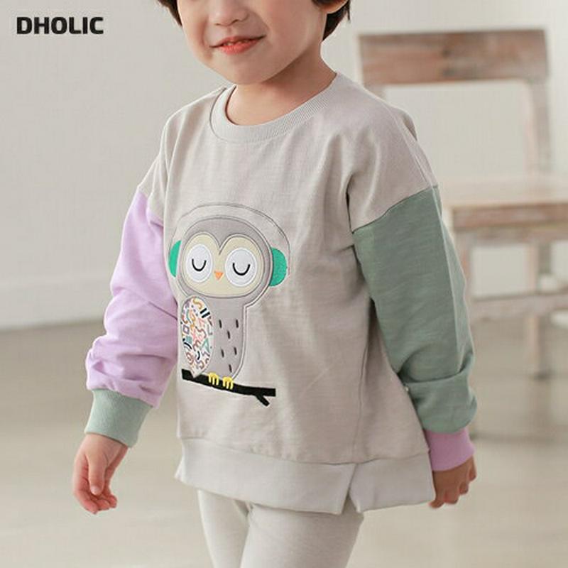 【新作10%OFF】owlカラーブロックスウェット・u04830 キッズ【3~8才】【tops】【トップス スウェット トレーナ