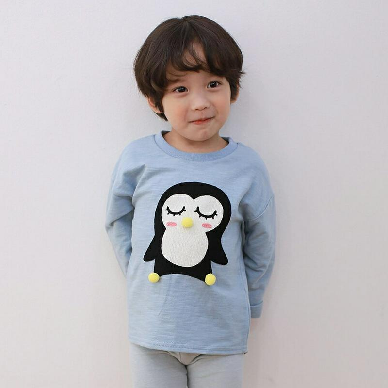 【新作10%OFF】penguinボーダーTシャツ・u04846 キッズ【3~8才】【tops】【トップス Tシャツ 長袖 ロン