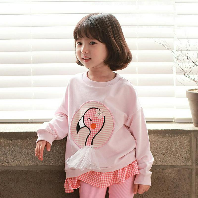 【新作10%OFF】swanフリルヘムスウェット・u04832 キッズ【3~8才】【tops】【トップス スウェット トレーナー