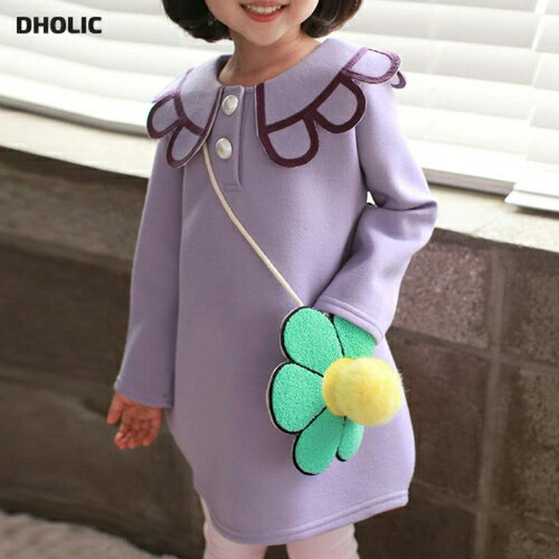 【新作10%OFF】フラワーバッグ付ペタルカラーワンピース・u04839 キッズ【3~8才】【ops】【ワンピース ミディ丈 ミ