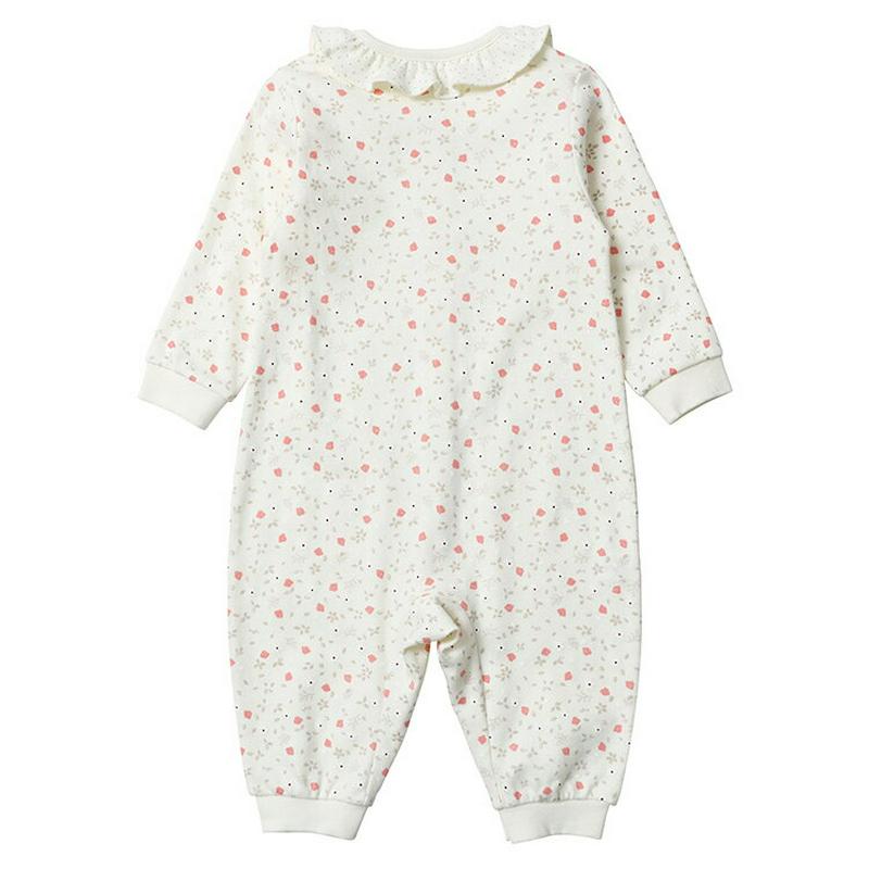 【キッズ30%OFF】パターンロンパース&上下SET・p004806 キッズ【0~2才】【bc】【ロンパース 長袖 ロングパンツ 長ズボン ドット 花柄 パターン フリル セット プレゼント ベビー 出産祝い 赤ちゃん 韓国 韓国子供服 子供 こども 子供服 こども服】【KIDS】