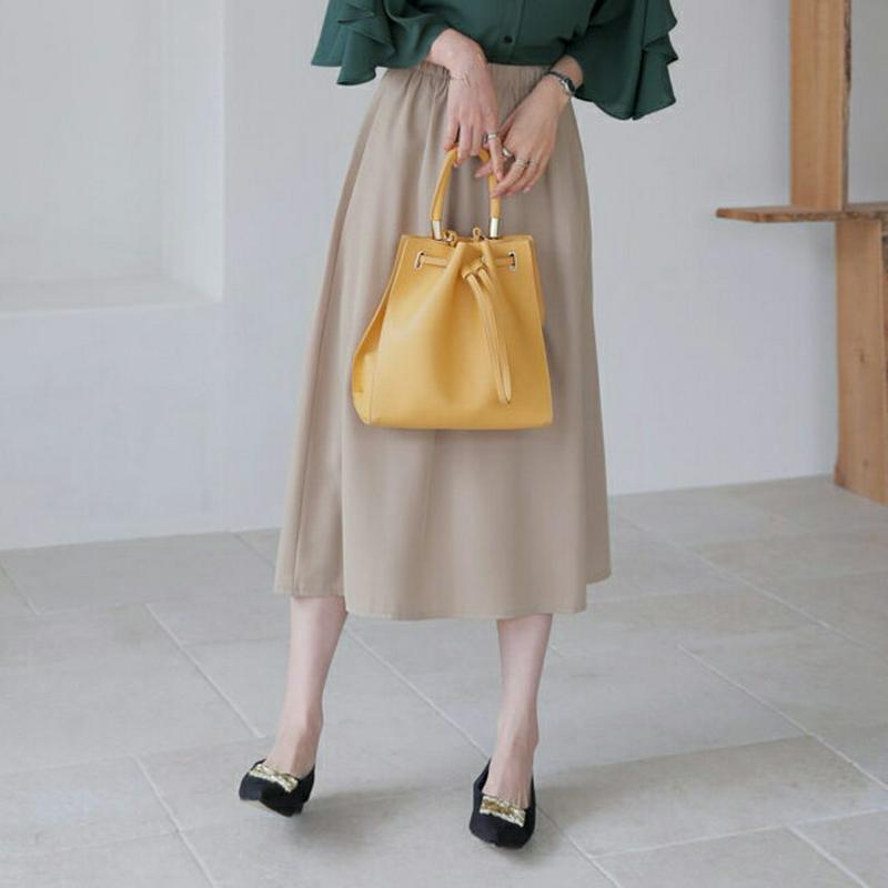 イージーフレアスカート・全3色・b63589 レディース【sk】【韓国 ファッション スカート ロング ロングスカート フレア 