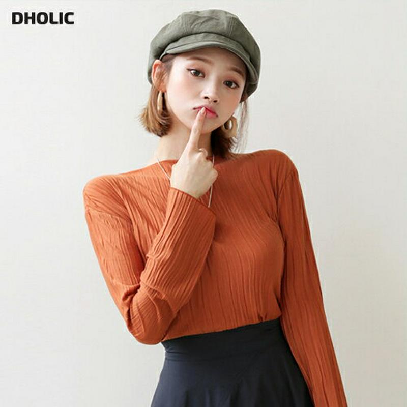 【新作10%OFF】リンクルクロップドTシャツ・全6色・t60547 レディース【tops】【韓国 ファッション トップス Tシ
