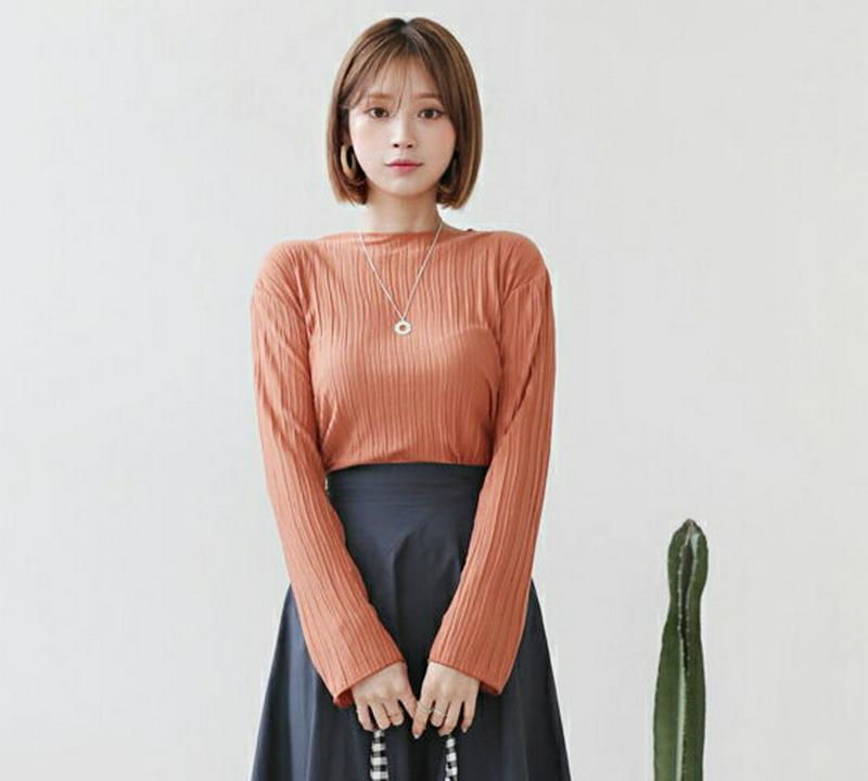 【新作10%OFF】リンクルクロップドTシャツ・全6色・t60547 レディース【tops】【韓国 ファッション トップス Tシ