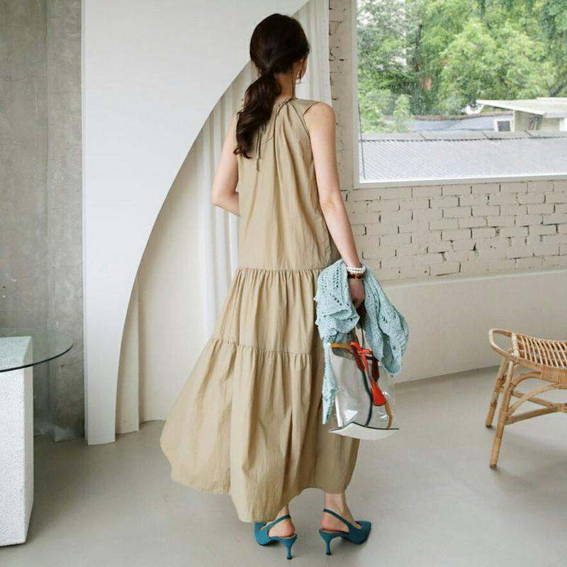 【新作10%OFF】Vネックストラップワンピース・全2色・t63539 レディース【ops】【韓国 ファッション ワンピース ロ