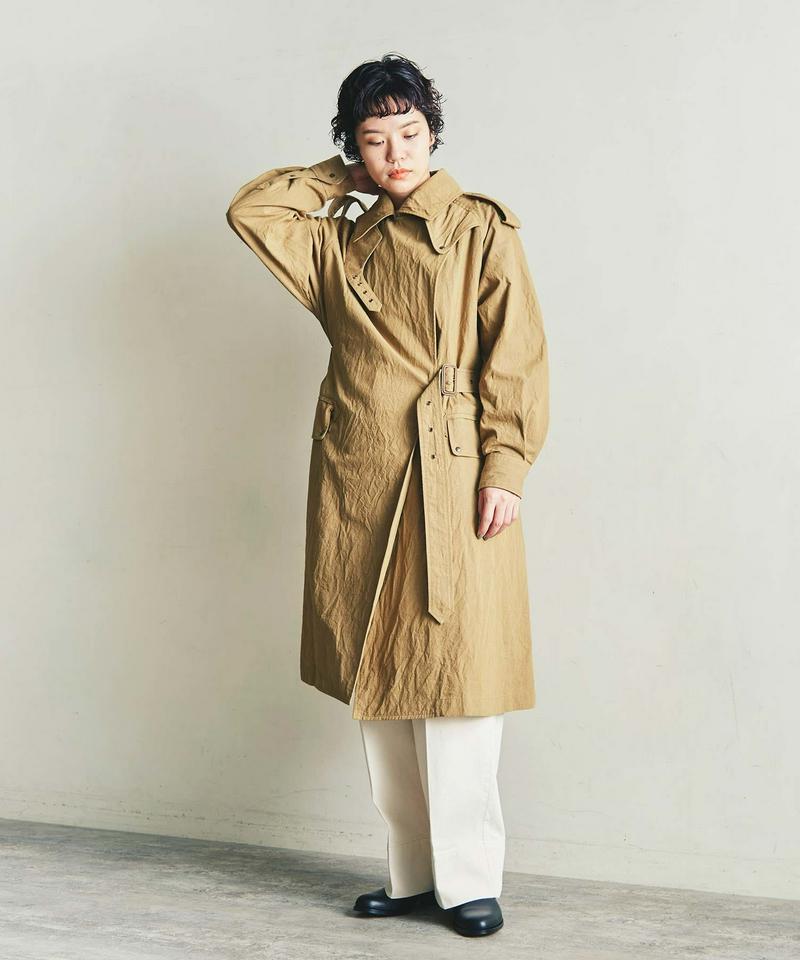 ○C/NyウエザーEDODAKIモーターサイクルコート（cardo fabrica）
