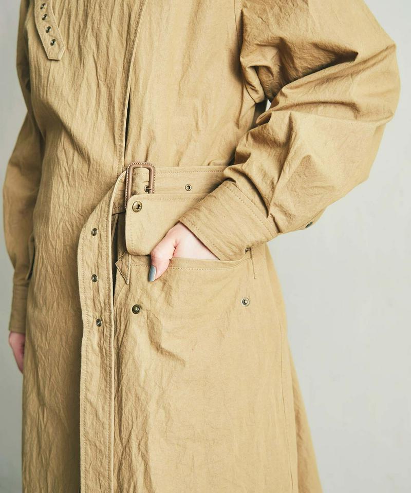 ○C/NyウエザーEDODAKIモーターサイクルコート（cardo fabrica）
