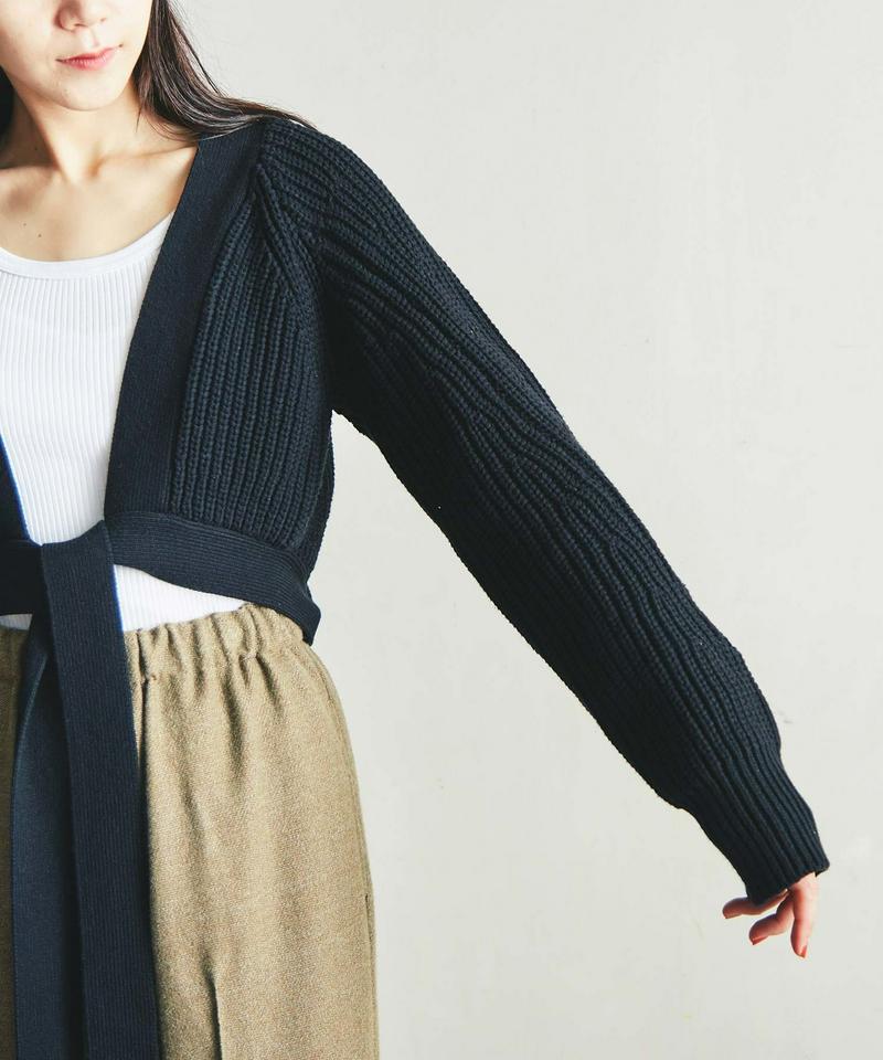 ○2/16 Cotton/Acrylic 5Gショートカーディガン（nitca）