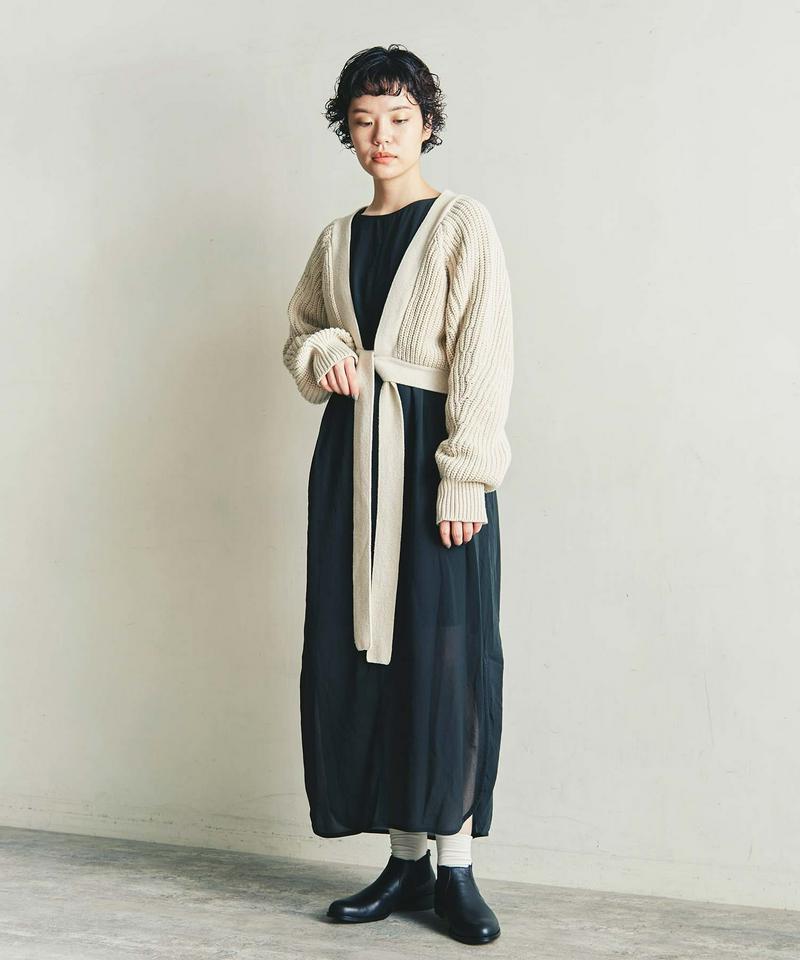 ○2/16 Cotton/Acrylic 5Gショートカーディガン（nitca）