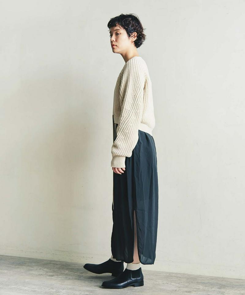 ○2/16 Cotton/Acrylic 5Gショートカーディガン（nitca）