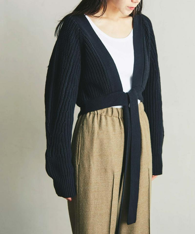 ○2/16 Cotton/Acrylic 5Gショートカーディガン（nitca）