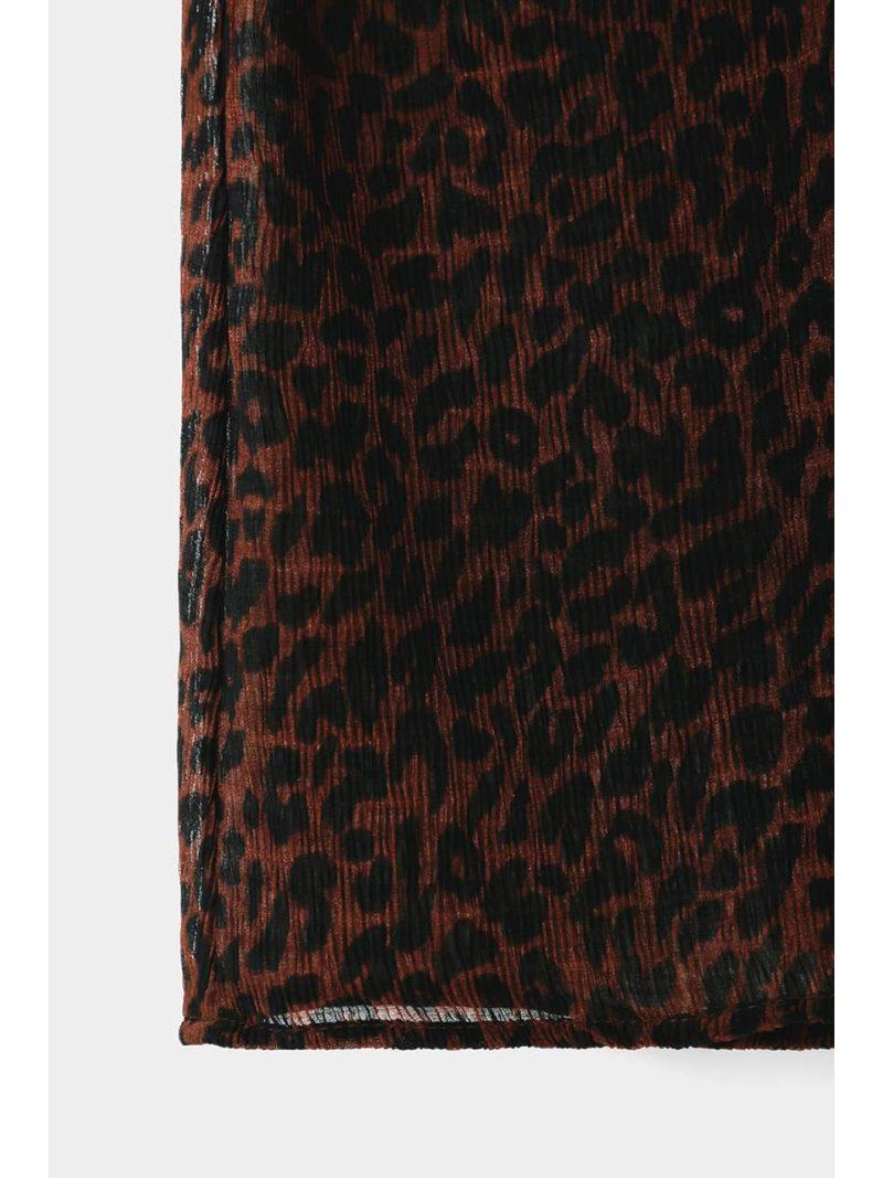 SHEER GATHER LEO ブラウス（MOUSSY）