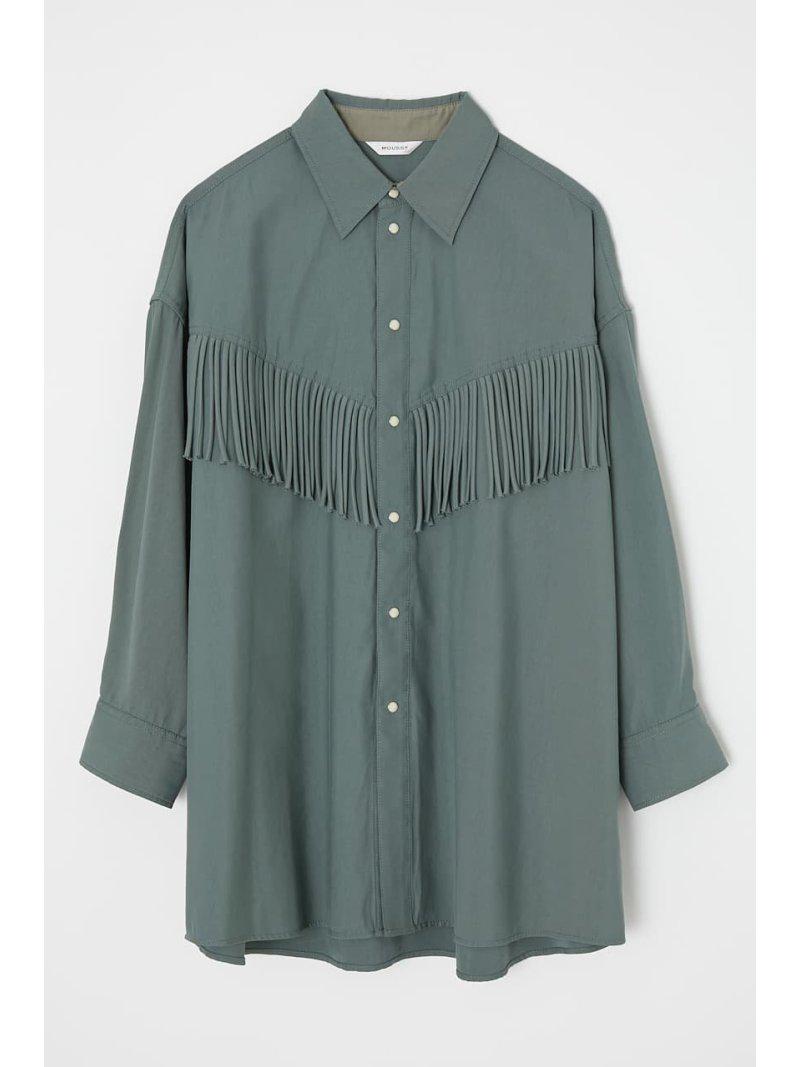 FRINGE OVER シャツ（MOUSSY）