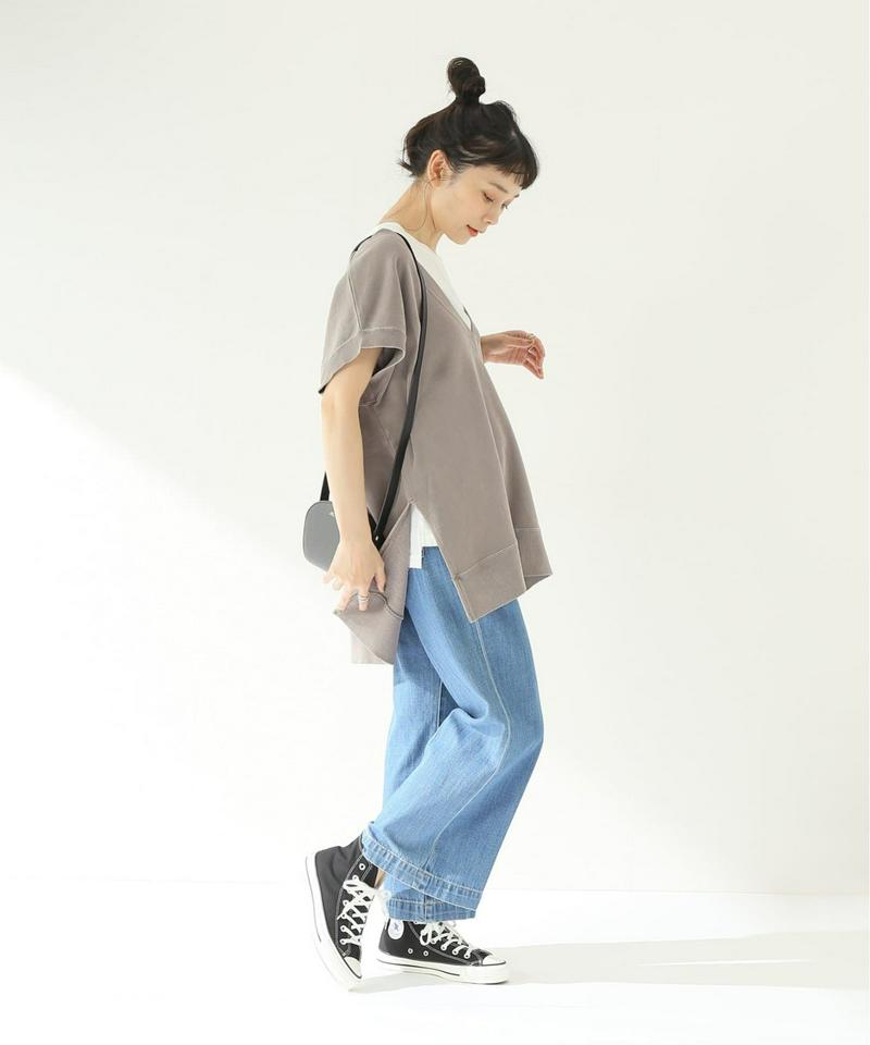 ピグメントVネックスウェットベストプルオーバー◆（JOURNAL STANDARD relume）