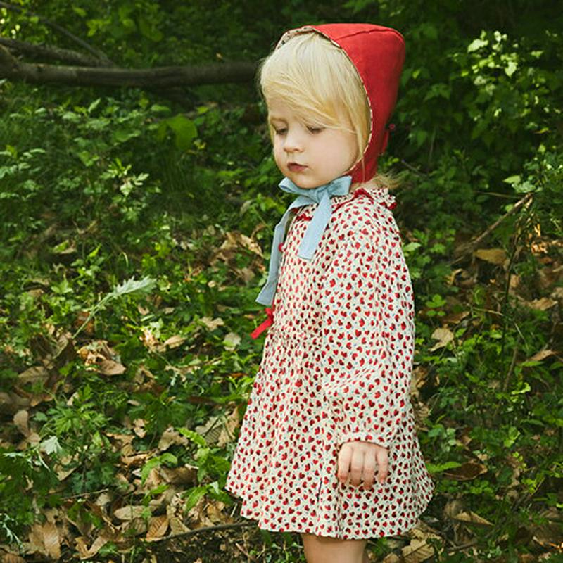 【新作10%OFF】フリルカラーハート柄ワンピース・p004878 キッズ【3~8才】【ops】【ワンピース 長袖 ショート丈 