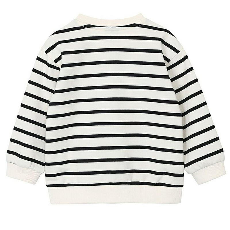 【新作10%OFF】レタリングポケットボーダースウェット・p004863 キッズ【3~8才】【tops】【トップス レタリング 