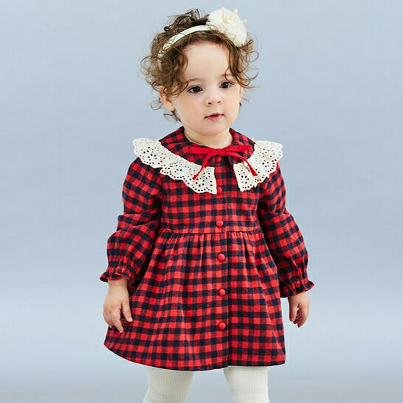 【新作10%OFF】レースカラーボックスチェックブラウス・p004885 キッズ【3~8才】【bl】【トップス ブラウス 長袖 