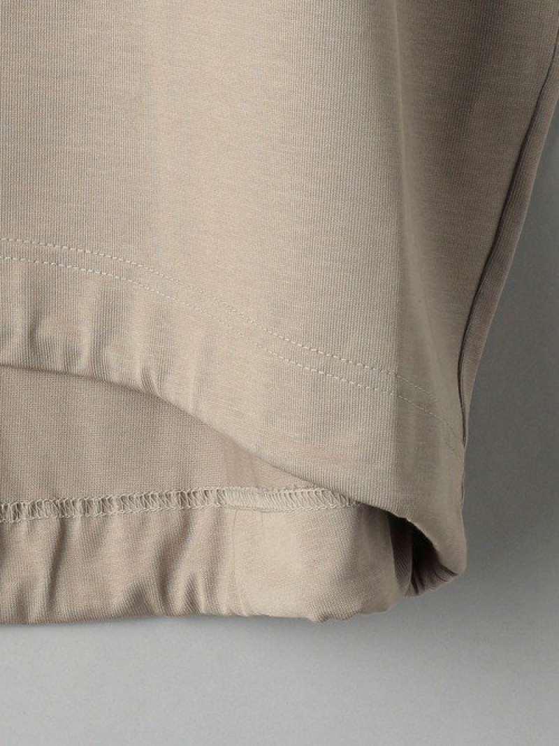 【別注】<Americana(アメリカーナ)>ドローストリングフレンチスリーブTシャツ о