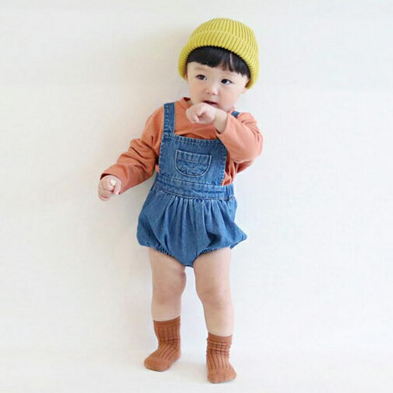 【新作10%OFF】デイリー長袖Tシャツ・p004897 キッズ【0~2才】【tops】【トップス Tシャツ 長袖 ロンT 単色
