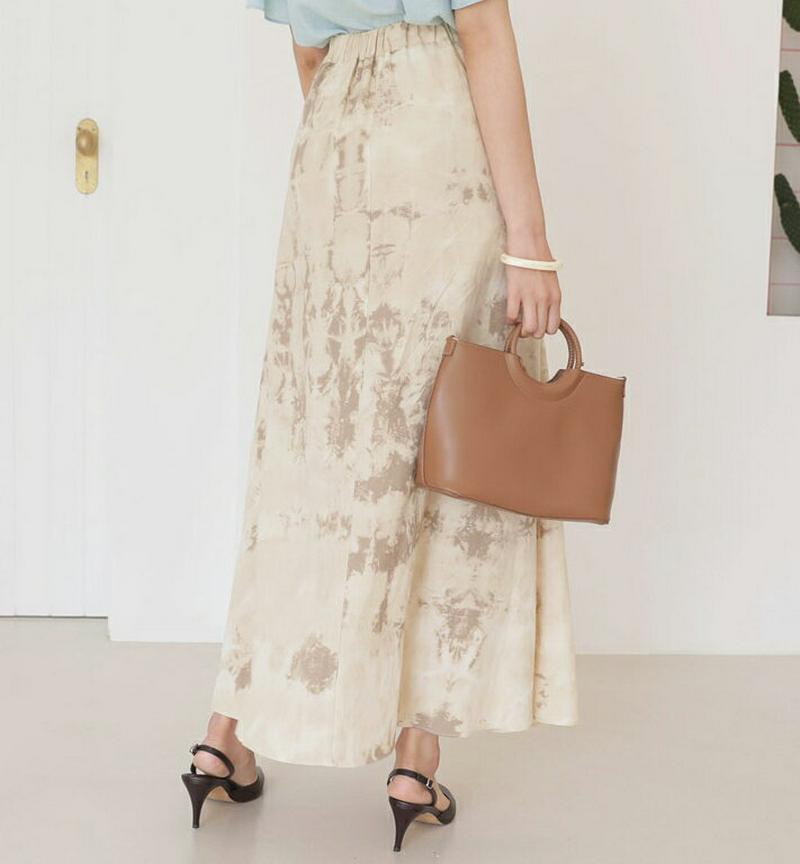 【配送遅延】【新作10%OFF】パターンフレアスカート・全2色・t56708 レディース【sk】【韓国 ファッション スカート 