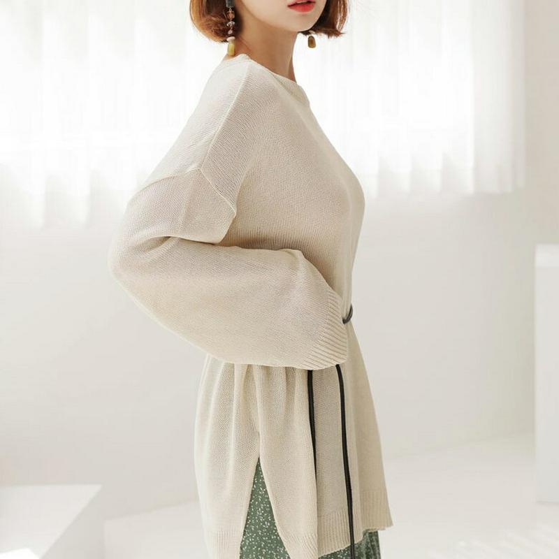 2WAYルーズニット・全4色・t56692 レディース【tops】【韓国 ファッション トップス ニット ニットトップス ラウン