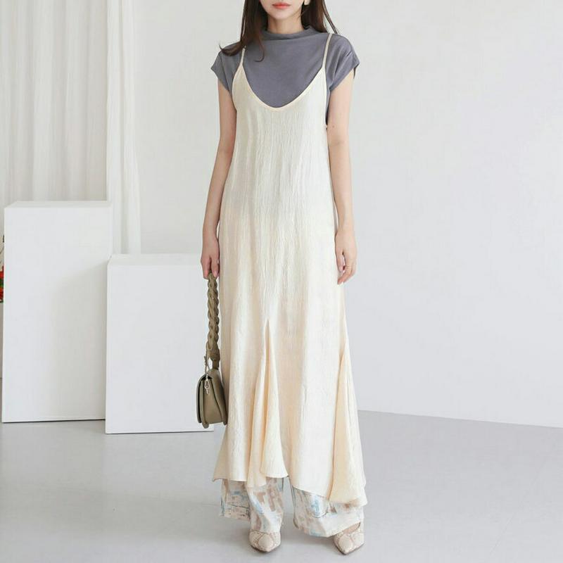 【配送遅延】バックリボンサテンワンピース・全3色・t63626 レディース【ops】【韓国 ファッション ワンピース ロング ロ