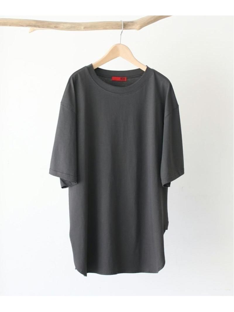 RCW/RED CHOP WORKS(レッドチョップワークス) NEWサイドスリット6分袖Tシャツ（RED CHOP WORKS）