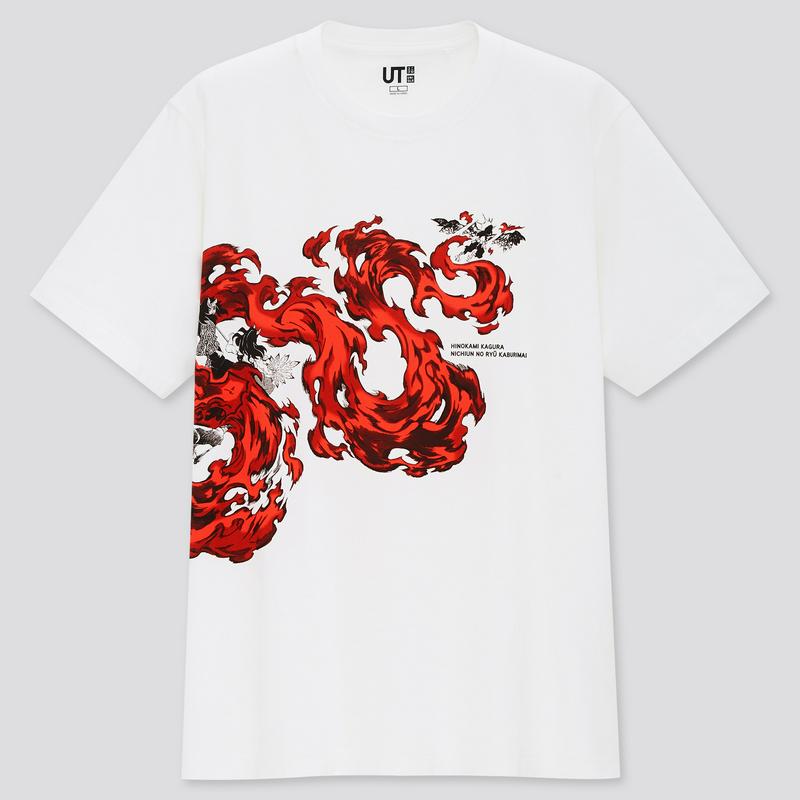 マンガ UT 鬼滅の刃・神楽（グラフィックTシャツ・半袖・レギュラーフィット）