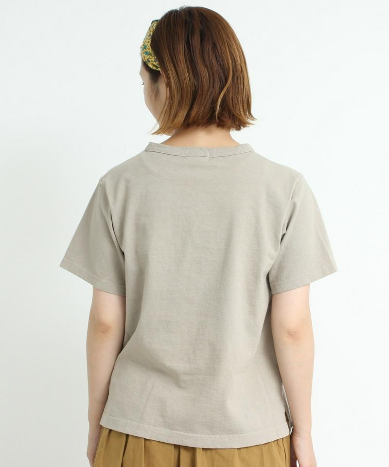 mat USAコットン 18/-天竺製品染めプルオーバー（mat quotidien）