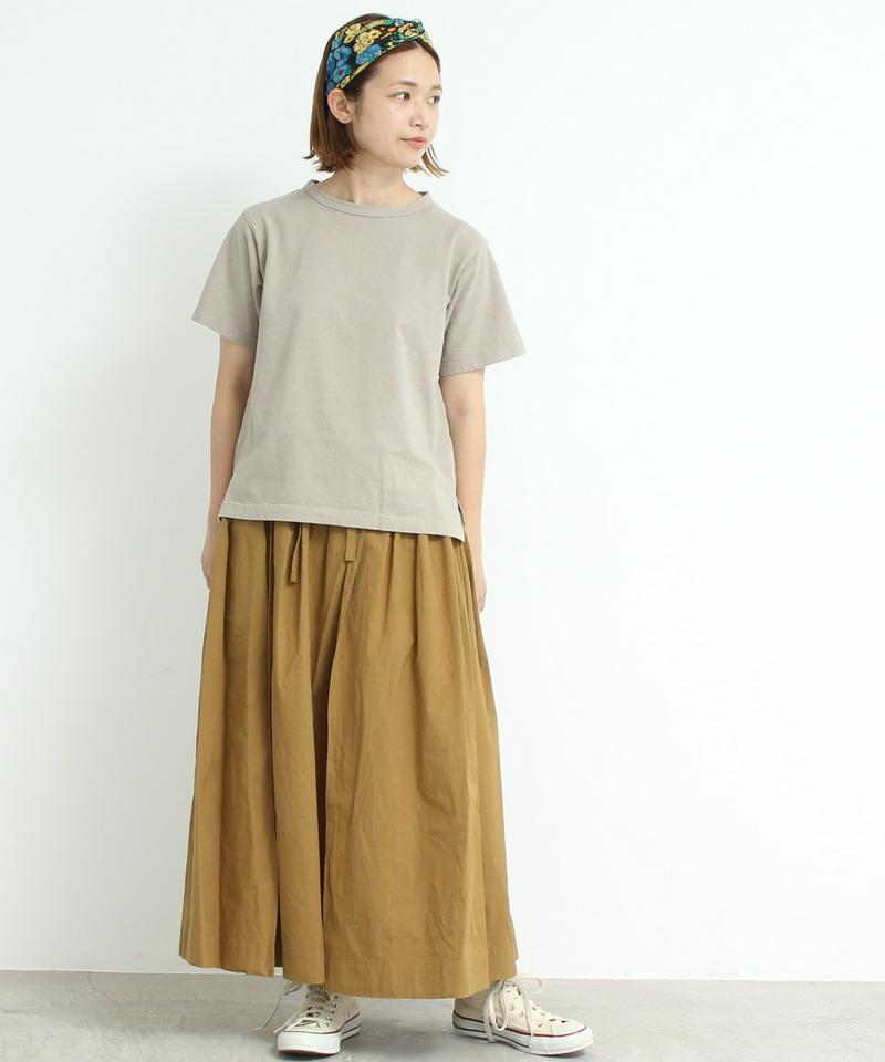 mat USAコットン 18/-天竺製品染めプルオーバー（mat quotidien）