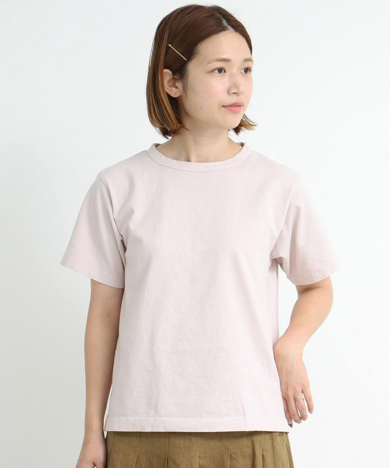 mat USAコットン 18/-天竺製品染めプルオーバー（mat quotidien）