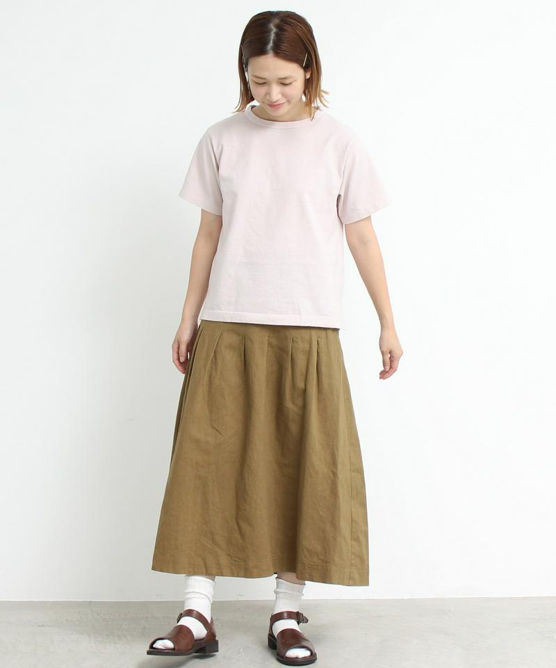 mat USAコットン 18/-天竺製品染めプルオーバー（mat quotidien）