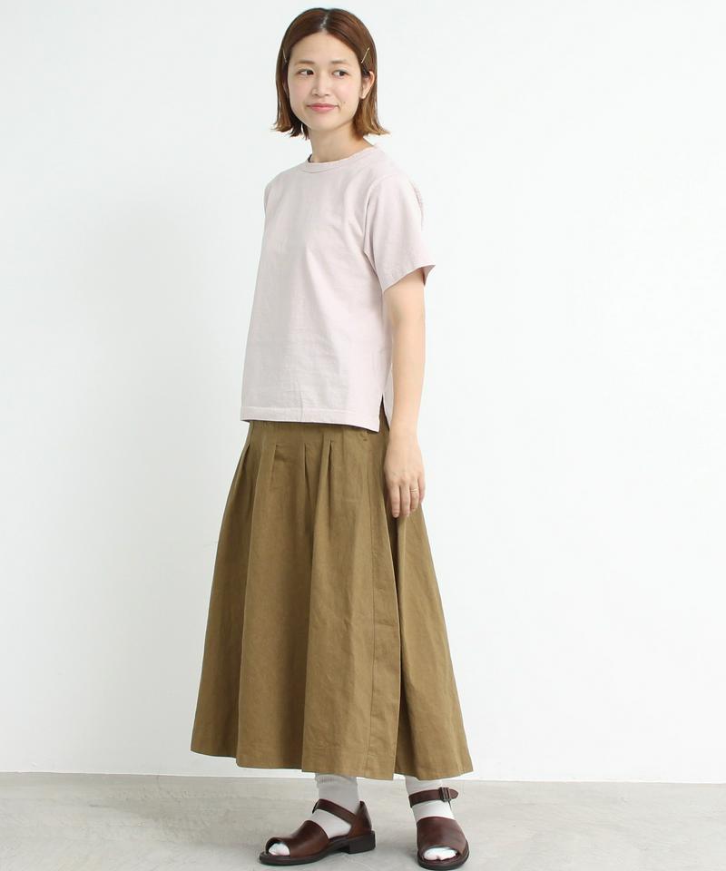 mat USAコットン 18/-天竺製品染めプルオーバー（mat quotidien）