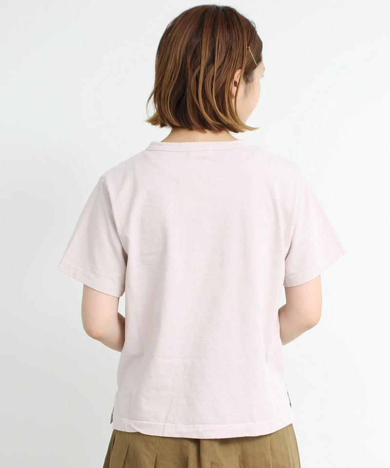mat USAコットン 18/-天竺製品染めプルオーバー（mat quotidien）
