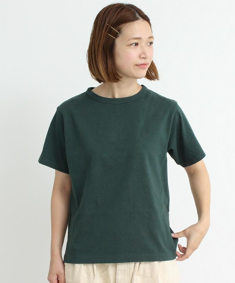 mat USAコットン 18/-天竺製品染めプルオーバー（mat quotidien）